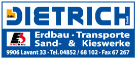 Dietrich – Erdbau, Transporte