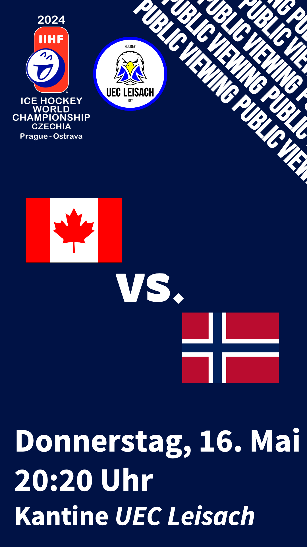 IIHF WM – CAN vs. NOR