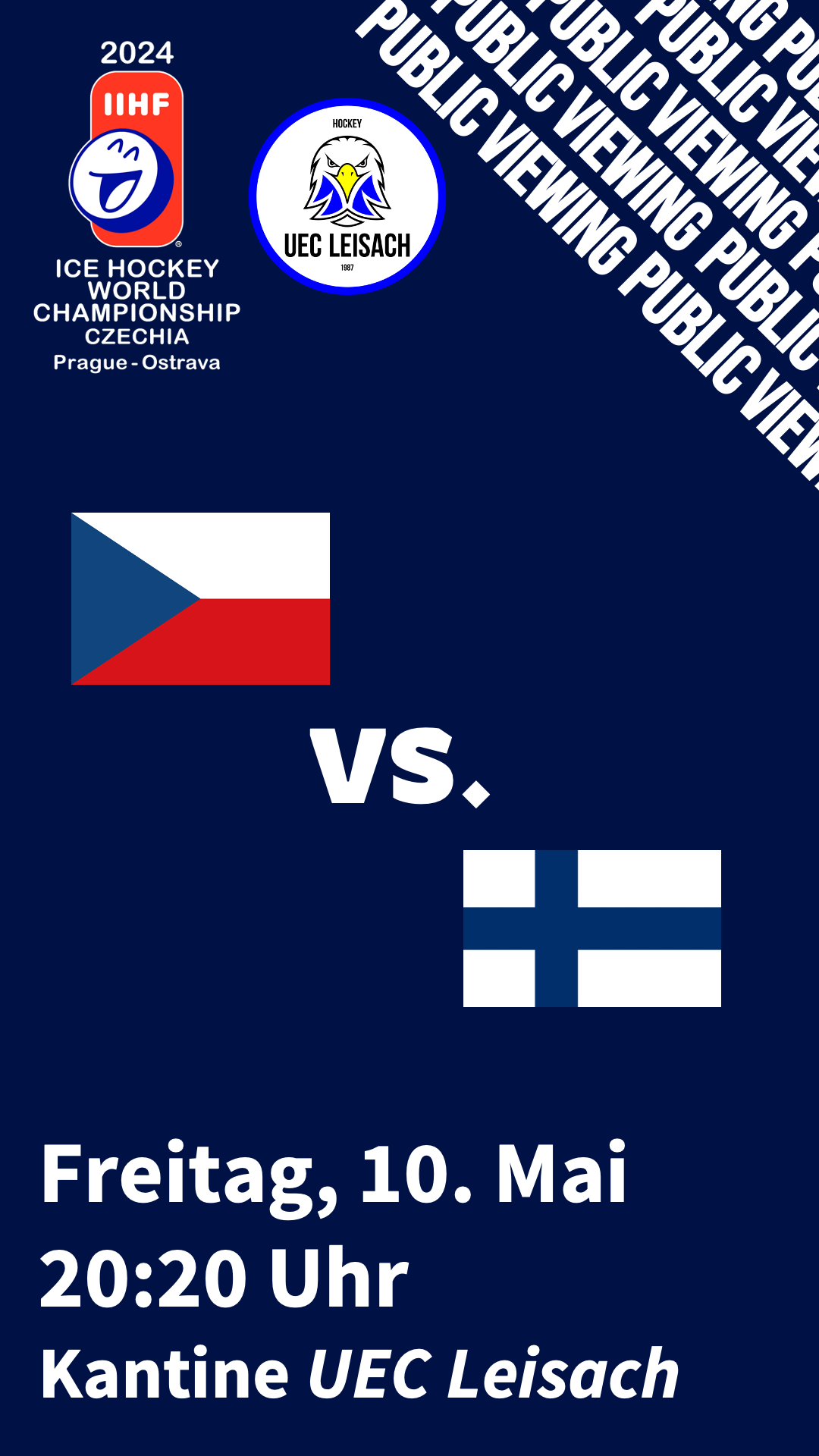 IIHF WM – CZE vs. FIN